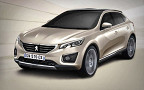 Предполагаемый внешний вид Peugeot 7008. Иллюстрации журнала L'Automobile