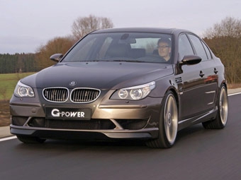 BMW M5 Hurricane. Фото G-Power