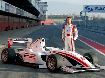 Williams JPH1B и Энди Соучек. Фото с официального сайта чемпионата