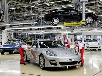 10-тысячный Porsche Panamera. Фото Porsche