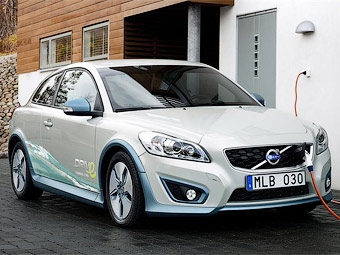 Электрический Volvo C30. Фото Volvo