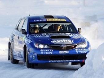 Патрик Флодин на Ралли Швеции. Фото WRC