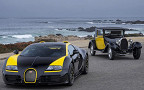 Bugatti Veyron Grand Sport Vitesse «1 of 1» и Bugatti Type 44. Фото Bugatti