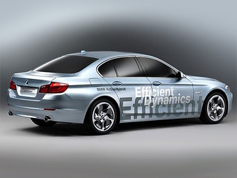 BMW 5-Series Active Hybrid Concept. Фото BMW