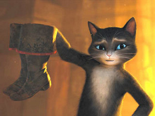 Кадр из мультфильма «Кот в сапогах»