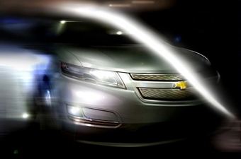 Chevrolet Volt. Иллюстрация Chevrolet