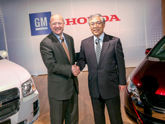 General Motors  Honda      - Honda