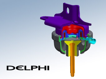 Иллюстрация компании Delphi Corporation