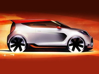 Kia Track’ster. Иллюстрация Kia