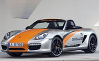 Электрокар Porsche Boxster E. Фото Porsche