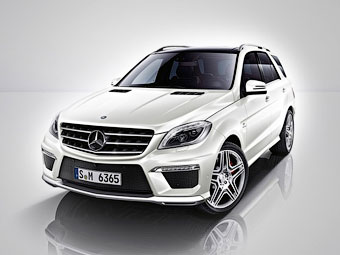 Mercedes-Benz ML 63 AMG. Picture Mercedes-Benz