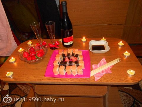 Как устроить романтический вечер дома для мужа фото Как устроить романтический вечер дома для мужа