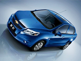 Chevrolet Sail. Фото Shanghai GM