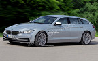 Предполагаемый внешний вид универсала BMW 6-Series. Иллюстрация с сайта automobile-magazine.fr