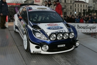 Микко Хирвонен на Ford Fiesta S2000. Фото IRC
