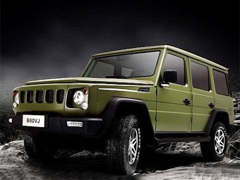 BAIC B80VJ. Фото BAIC