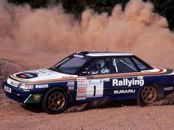 McRae Subaru Legacy. Фото с сайта <a href="http://carscoop.blogspot.com/2007/12/colin-mcraes-1992-subaru-legacy-rally.html" target="_blank">carscoop.blogspot.com</a>