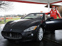 Фернандо Алонсо и Maserati GranCabrio. Фото Maserati