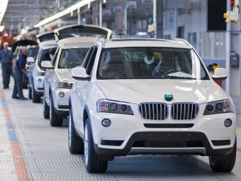 Производство BMW X3 в Спартанбурге. Фото BMW