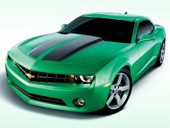 Chevrolet Camaro Synergy Green. Фото Chevrolet