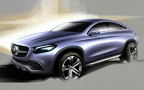 Mercedes-Benz Concept Coupe SUV. Изображение Mercedes-Benz