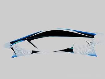 Тизер Toyota FT-Bh. Иллюстрация Toyota