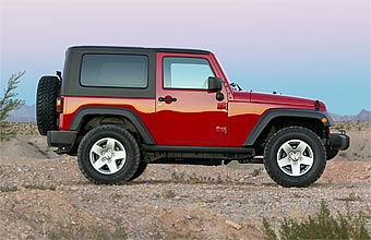 Jeep Wrangler. Фото Jeep