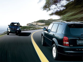 SsangYong Rexton. Фото SsangYong