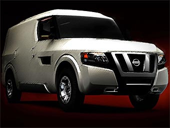 Тизер Nissan NV2500. Фото Nissan