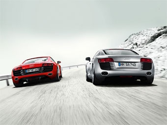 Audi R8. Фото Audi