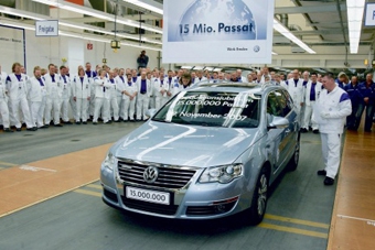 Юбилейный Volkswagen Passat. Фото Volkswagen