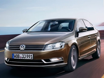 Один из вариантов дизайна нового VW Passat. Иллюстрация Autobild