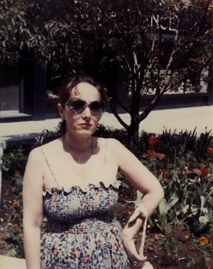 Жена писателя Мария Мамлеева в США, куда они ненадолго иммигрировали