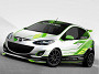 Турбированный хэтчбек Mazda2. Иллюстрация Mazda