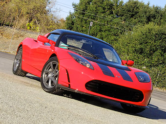 Финальная спецсерия Tesla Roadster. Фото Damon Lavrinc / AOL с сайта autoblog.com