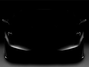 Тизер гиперкара компании Rotary Supercars. Иллюстрация Rotary Supercars