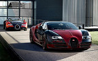 Bugatti Veyron Grand Sport Vitesse La Finale и первый экземпляр Bugatti Veyron. Фото с сайта autotijd.be