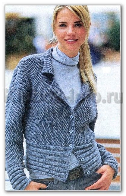 Связать воротник для пиджака