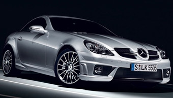 Mercedes-Benz SLK 55 AMG. Фото с сайта CarScoop