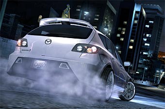 Фрагмент игры NFS Carbon. Фото Mazda
