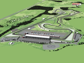 Схема автодрома Moscow Raceway