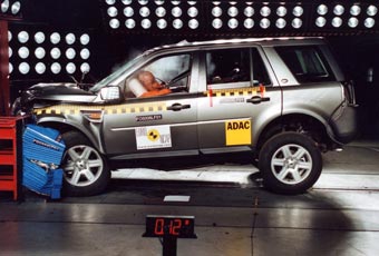 Land Rover Freelander. Фото EuroNCAP