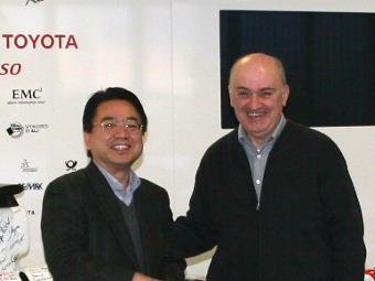 Зоран Стефанович на базе Toyota Motorsport в Кельне. Фото Stefan GP