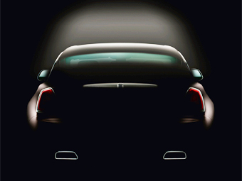 Тизер Rolls-Royce Wraith. Иллюстрация Rolls-Royce