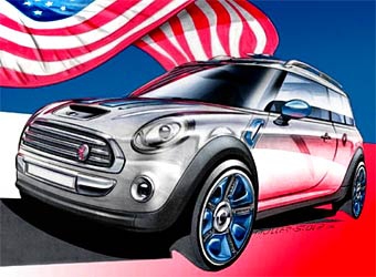 Прототип Mini Clubman. Иллюстрация Mini