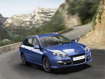 Обновленная Renault Laguna. Фото Renault
