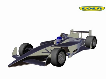 Проект Lola B12/00. Изображение Lola.