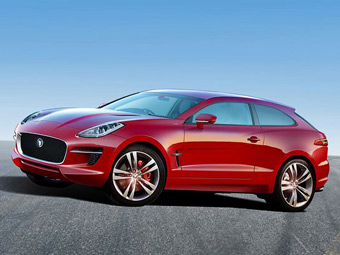 Предполагаемый внешний вид кроссовра Jaguar. Иллюстрация с сайта autocar.co.uk