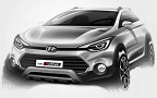 Тизер Hyundai i20 Active. Иллюстрация Hyundai