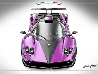 Pagani Zonda 750. Фото Pagani